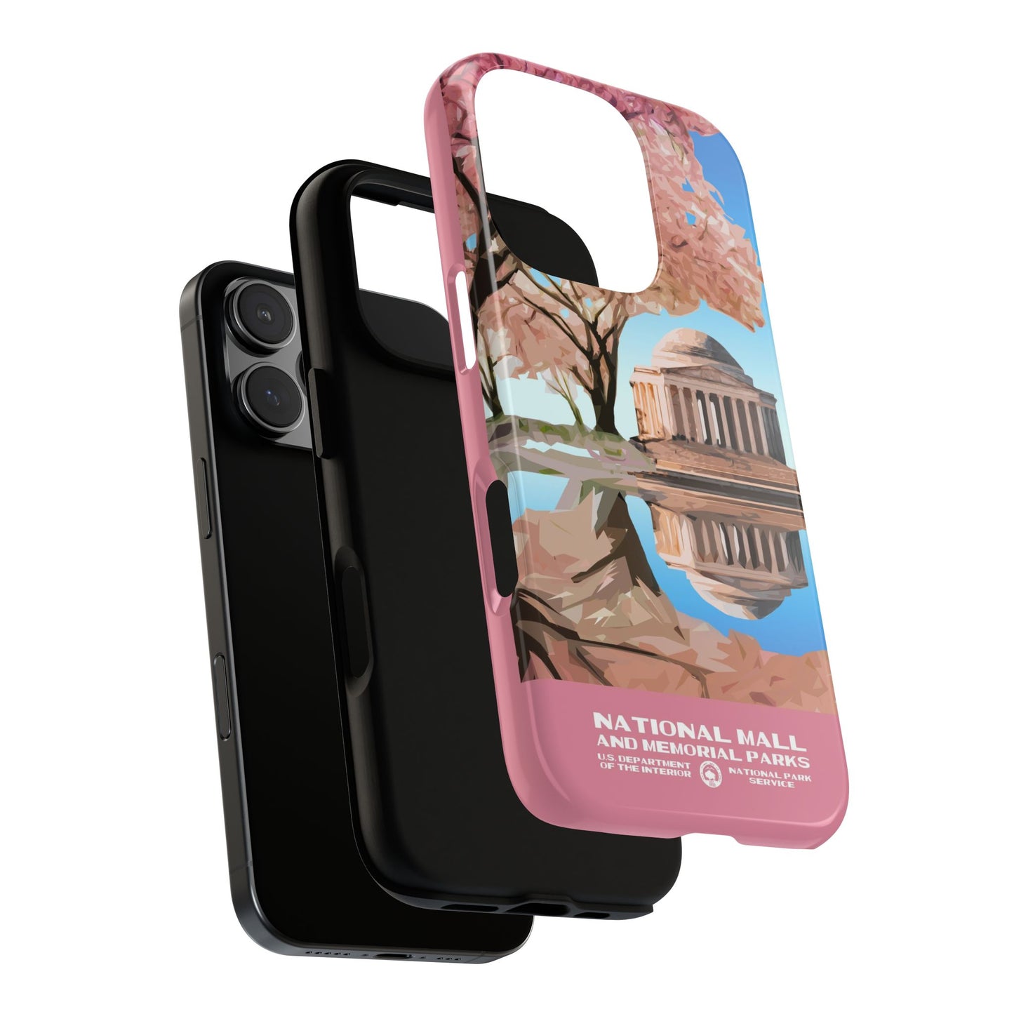 National Mall Washington DC WPA Phone Case