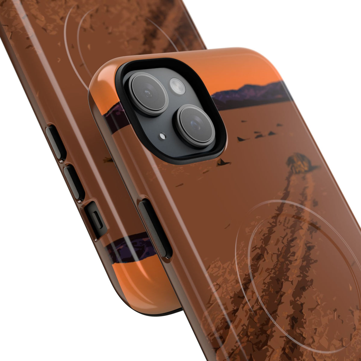 Death Valley National Park iPhone Case with MagSafe - Racetrack Playa