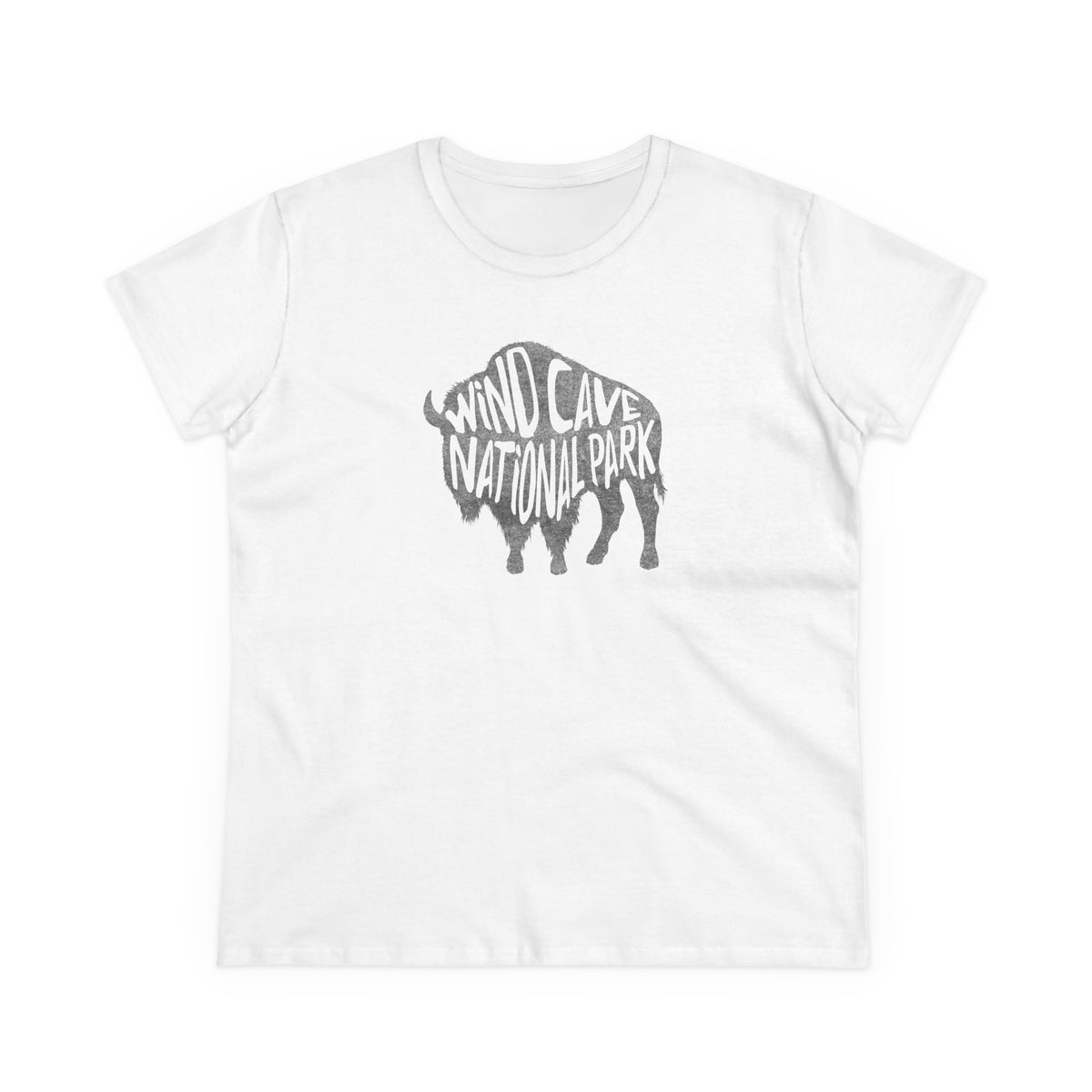 Wind Cave National Park Women's T-Shirt - Bison