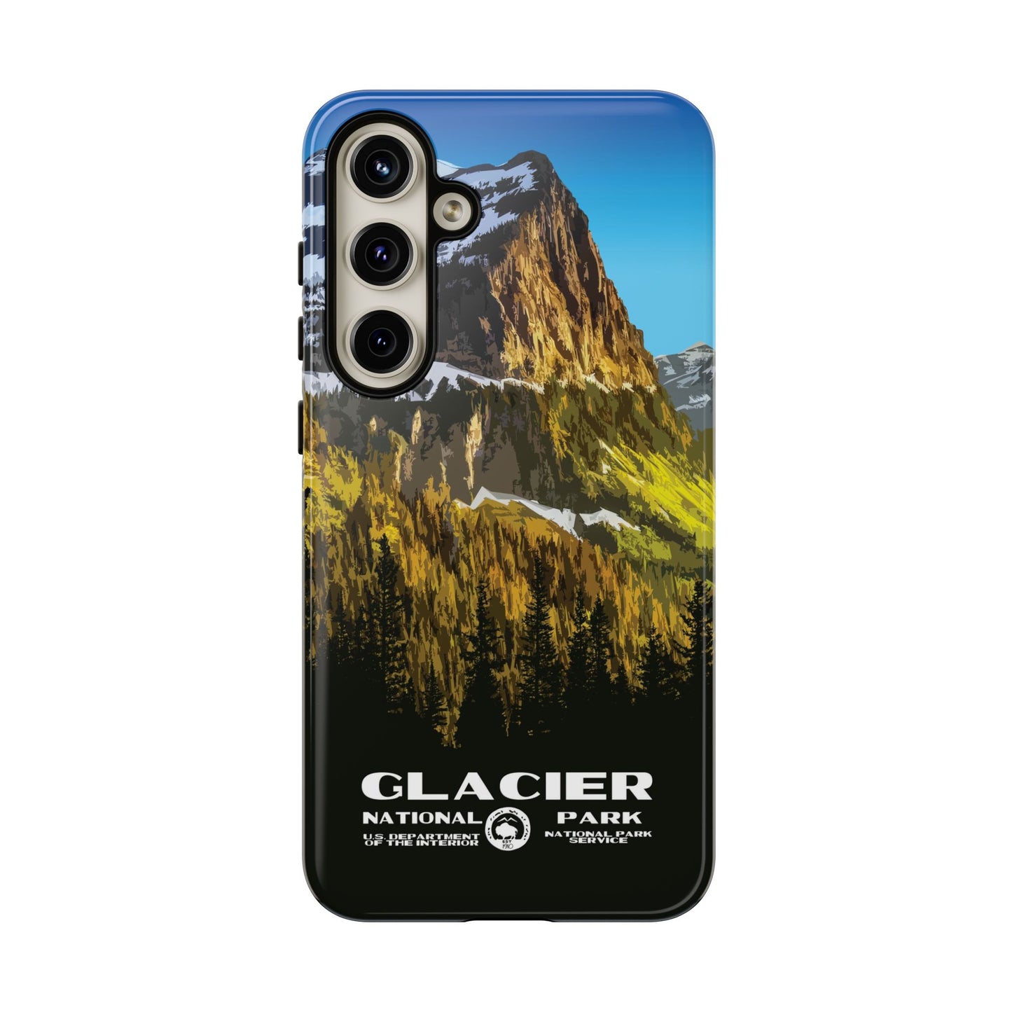 Glacier National Park Phone Case - WPA Style
