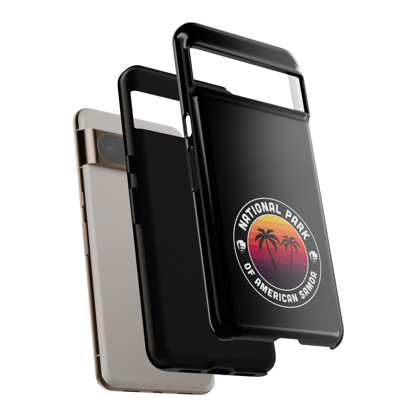 National Park of American Samoa Phone Case - Round Emblem Design