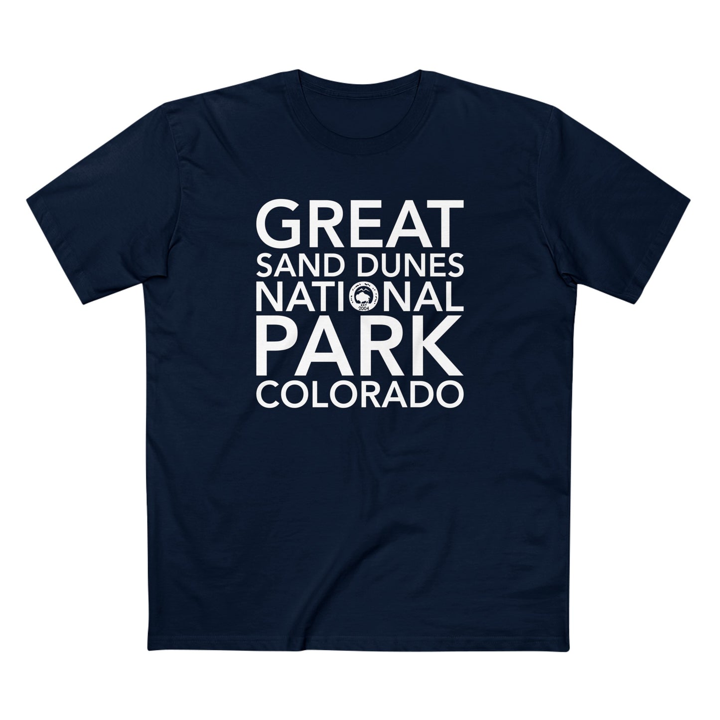 Great Sand Dunes National Park T-Shirt Block Text