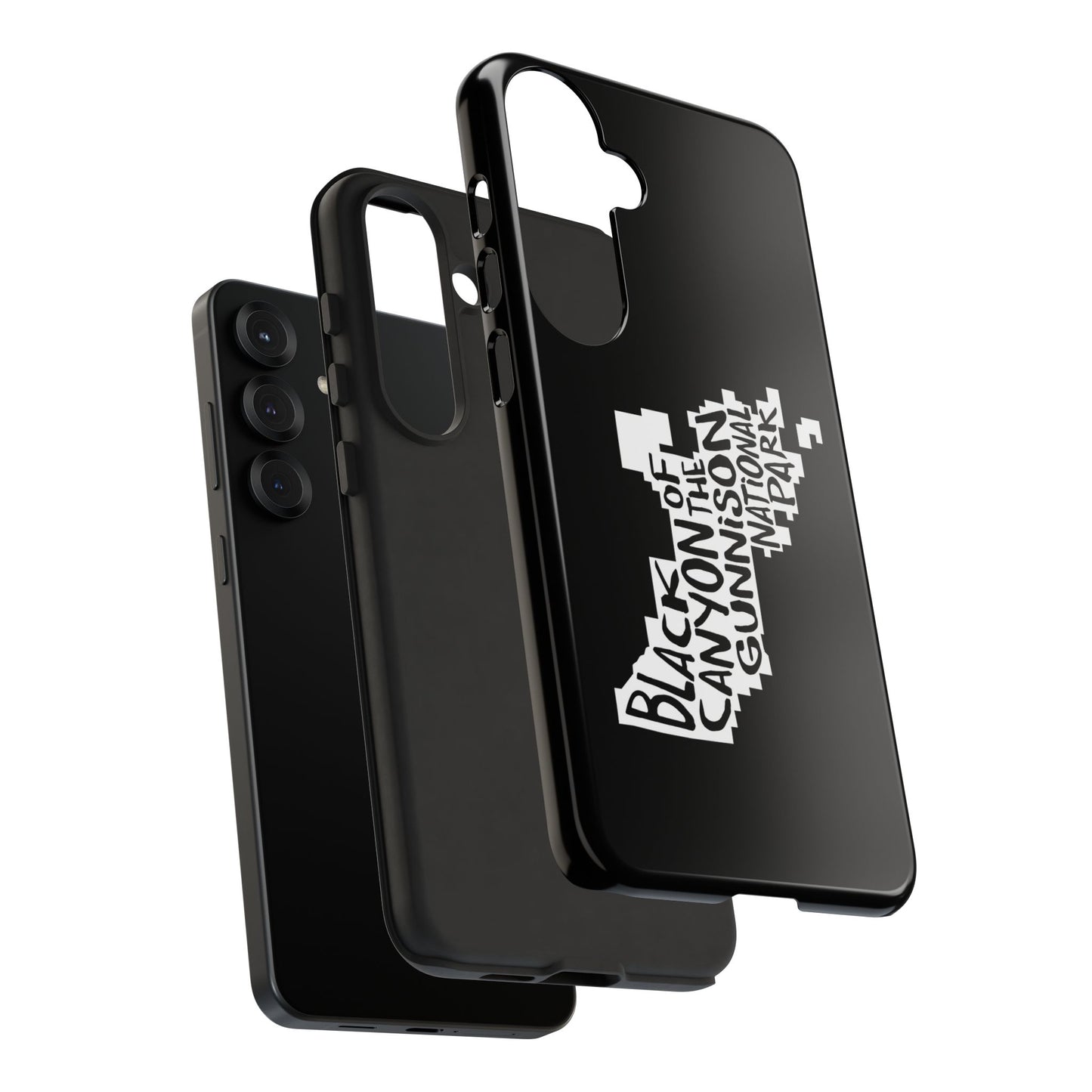 Black Canyon of the Gunnison National Park Phone Case - Map Design