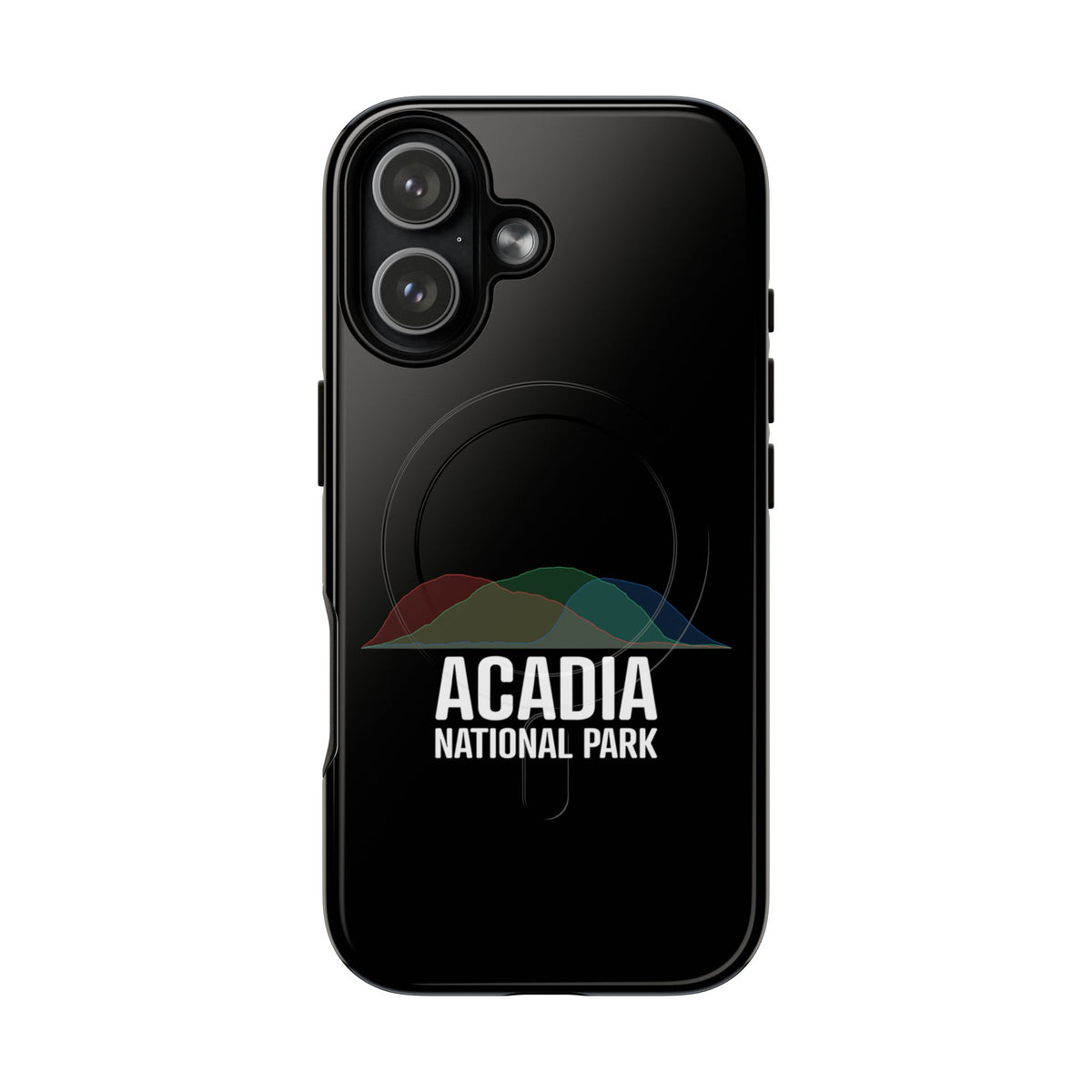 Acadia National Park iPhone Case with MagSafe - Histogram Design