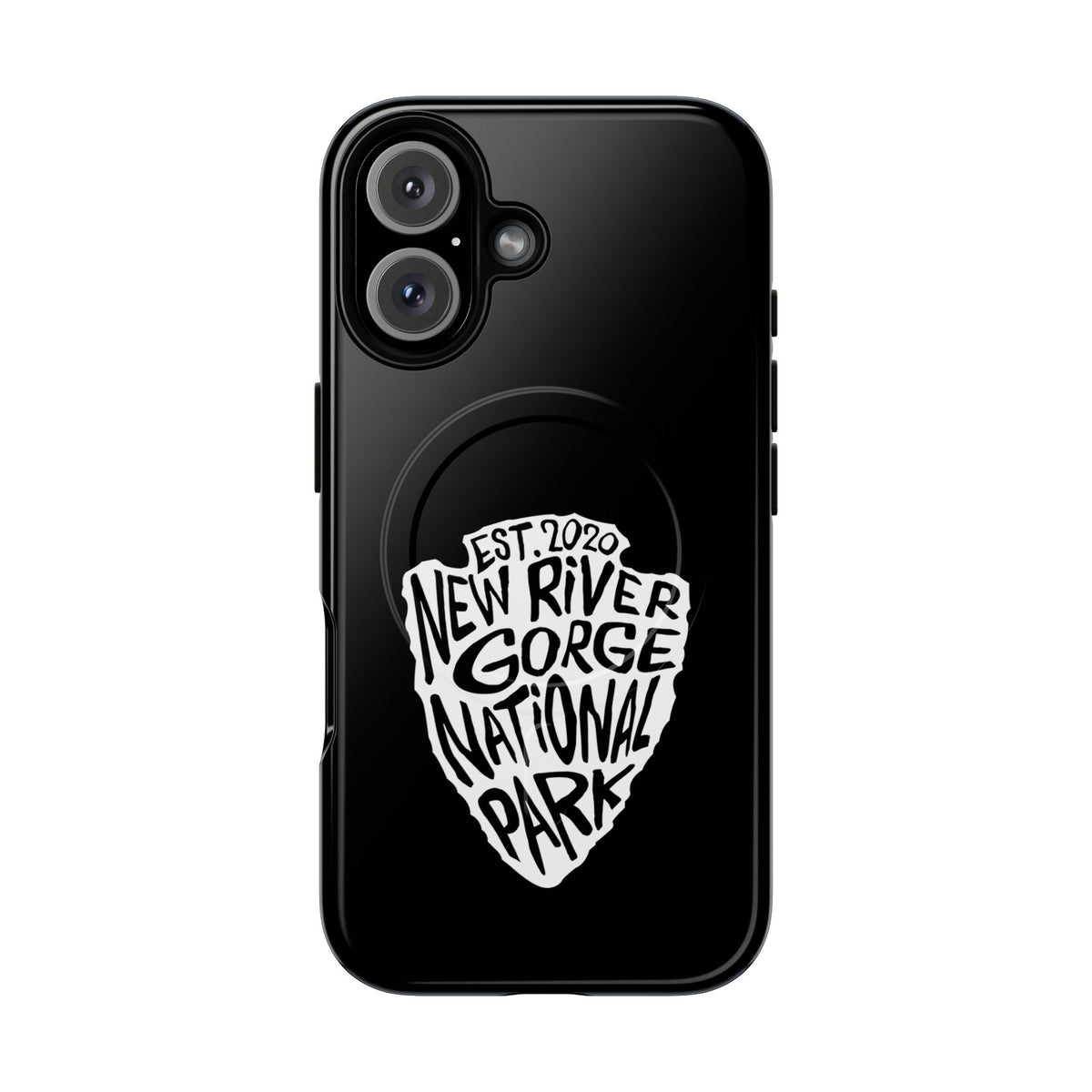 New River Gorge National Park iPhone Case with MagSafe - Arrowhead Design