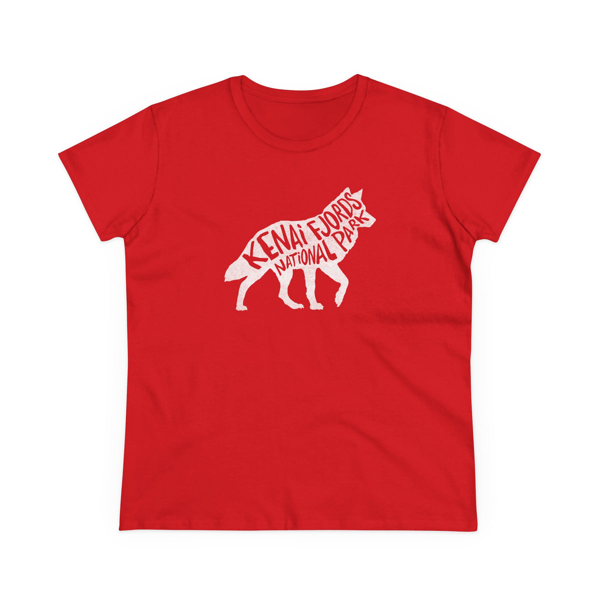 Kenai Fjords National Park Women's T-Shirt - Wolf
