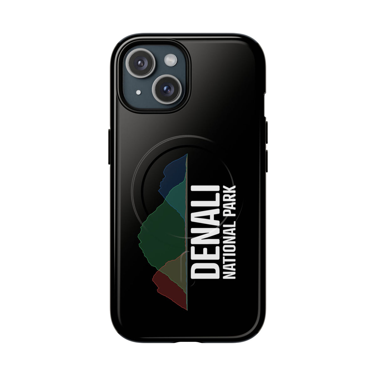Denali National Park iPhone Case with MagSafe - Histogram Design
