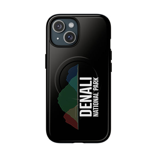 Denali National Park iPhone Case with MagSafe - Histogram Design