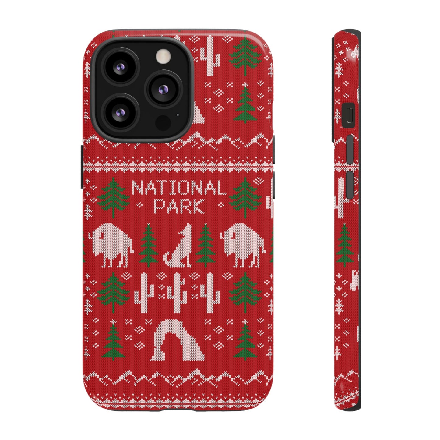 National Park Phone Case - Fair Isle Pattern