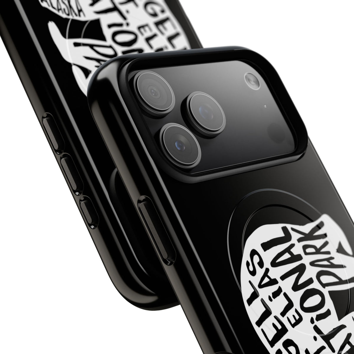 Wrangell - St. Elias National Park iPhone Case with MagSafe - Grizzly Bear Design
