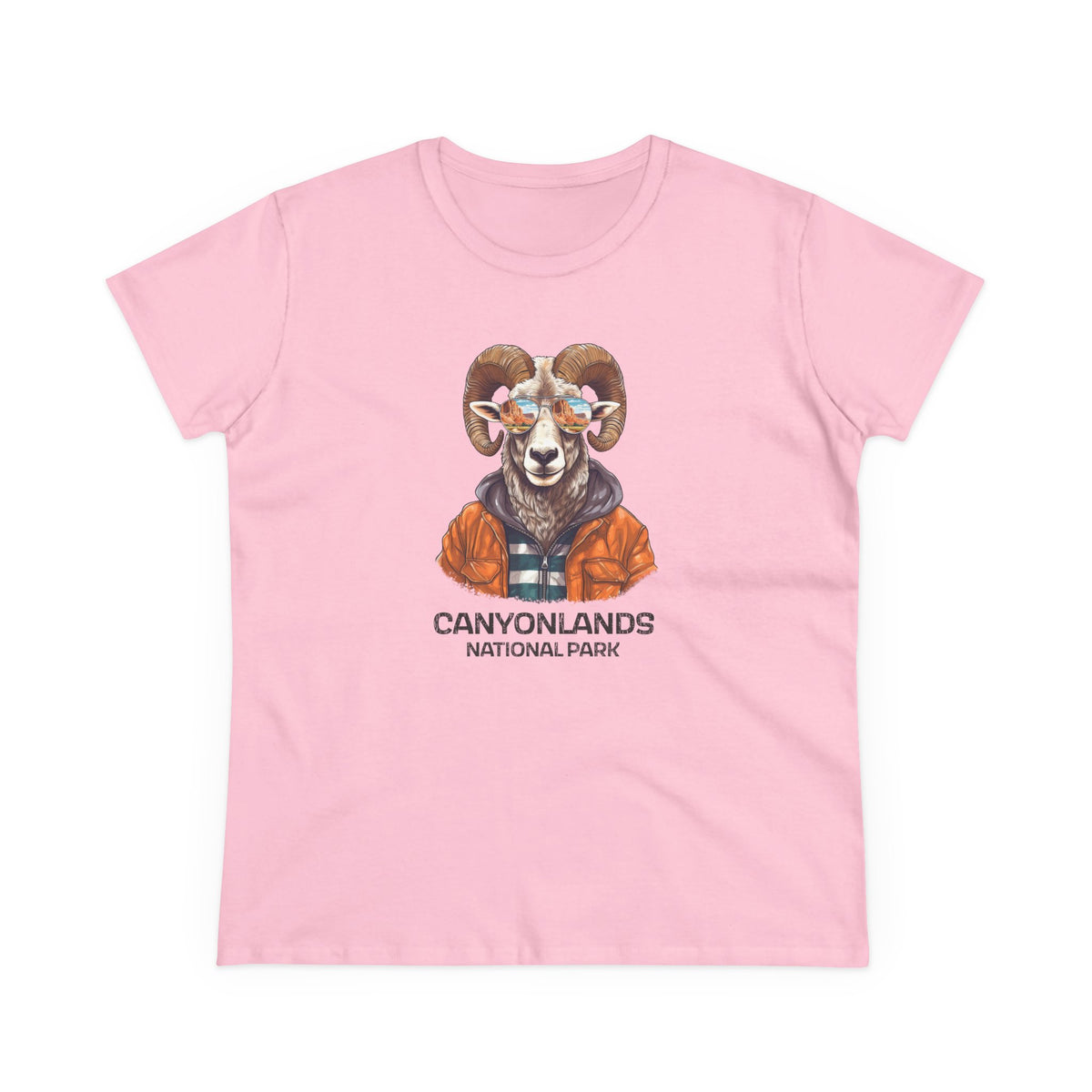 Canyonlands National Park Women's T-Shirt - Cool Bighorn Sheep