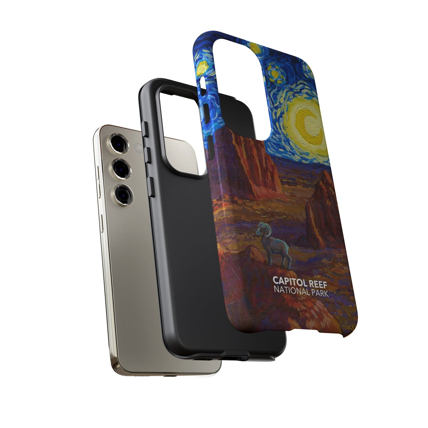 Capitol Reef National Park Phone Case - Starry Night