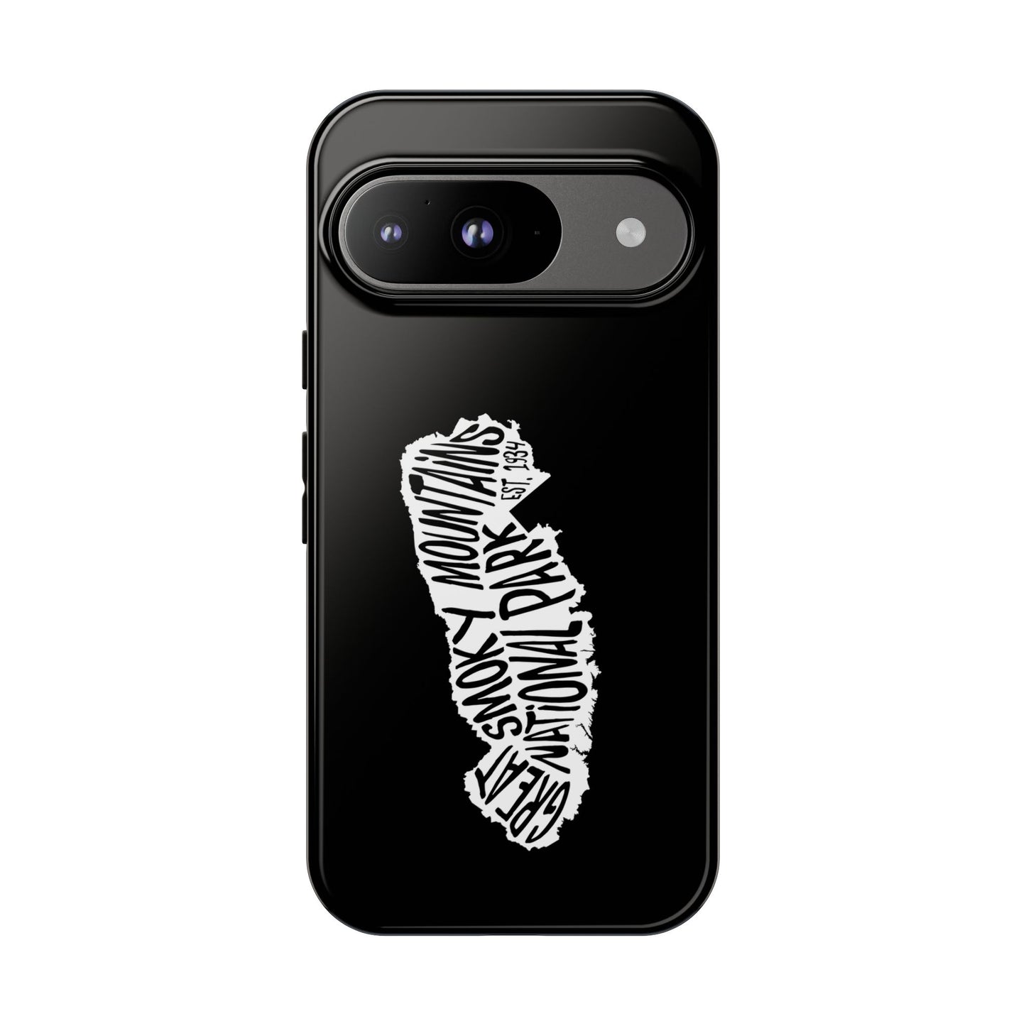 Great Smoky Mountains National Park Phone Case - Map Design