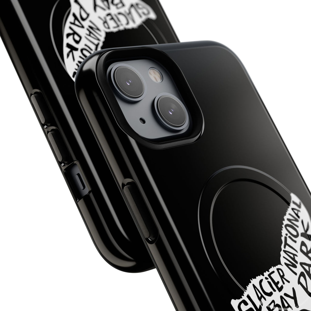 Glacier Bay National Park iPhone Case with MagSafe - Humpback Whale Tail Design