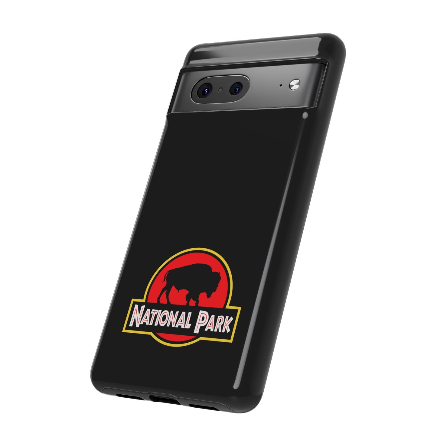 Bison National Park Phone Case - Parody Logo