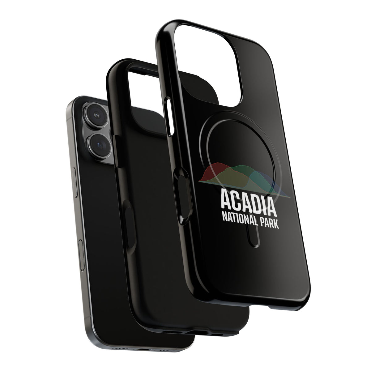 Acadia National Park iPhone Case with MagSafe - Histogram Design