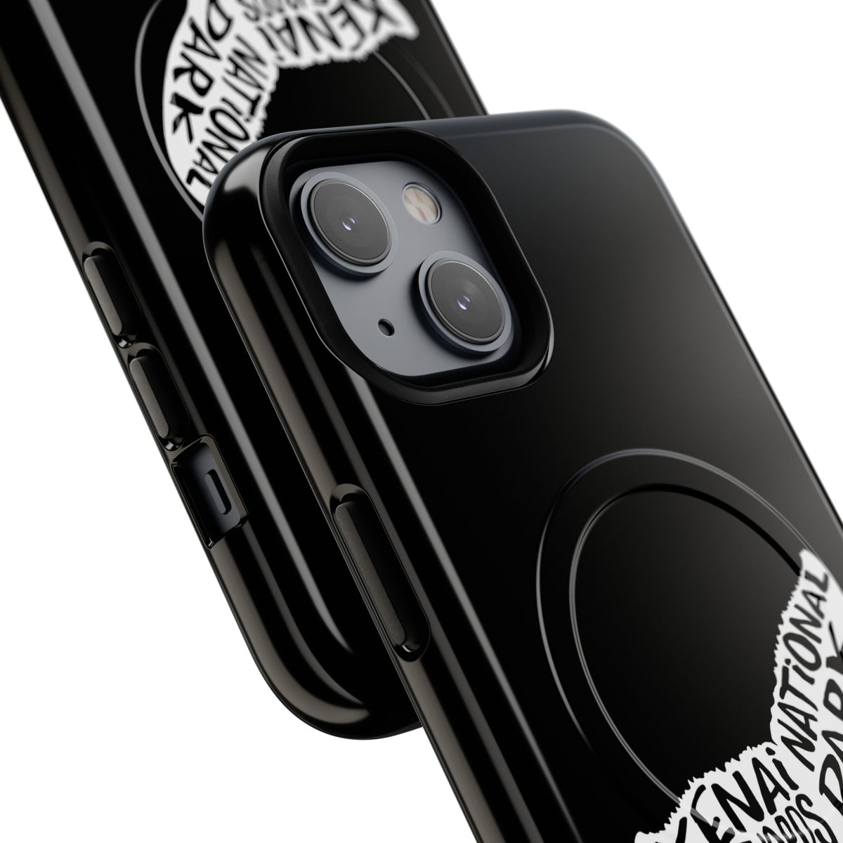 Kenai Fjords National Park iPhone Case with MagSafe - Humpback Whale Tail Design