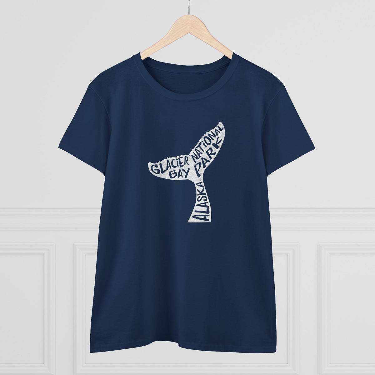 Glacier Bay National Park Women's T-Shirt - Whale Tail