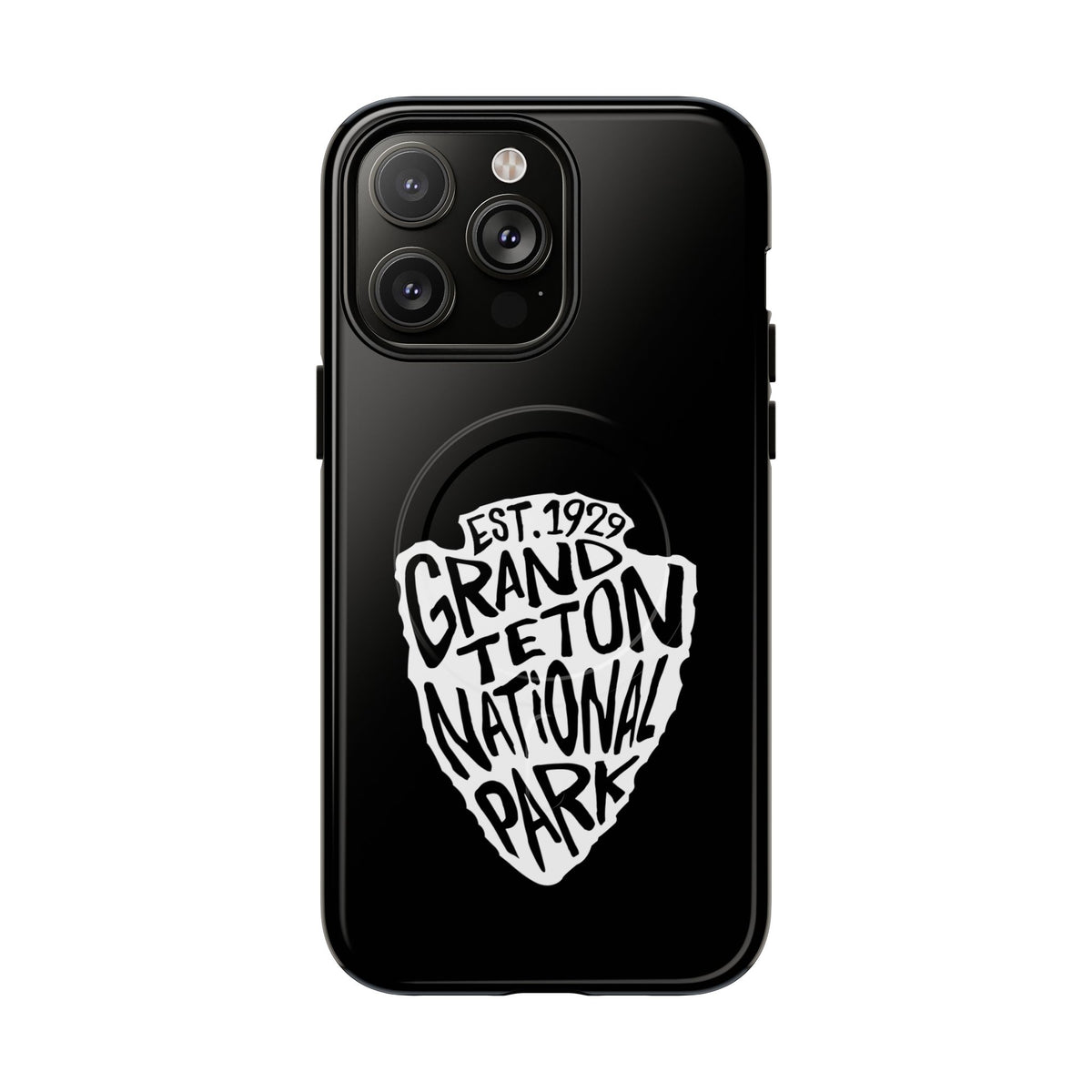 Grand Teton National Park iPhone Case with MagSafe - Arrowhead Design