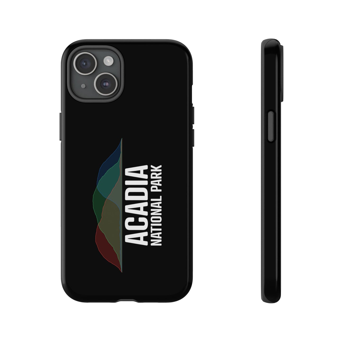 Acadia National Park Phone Case - Histogram Design