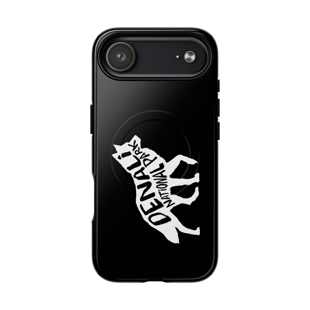 Denali National Park iPhone Case with MagSafe - Wolf Design