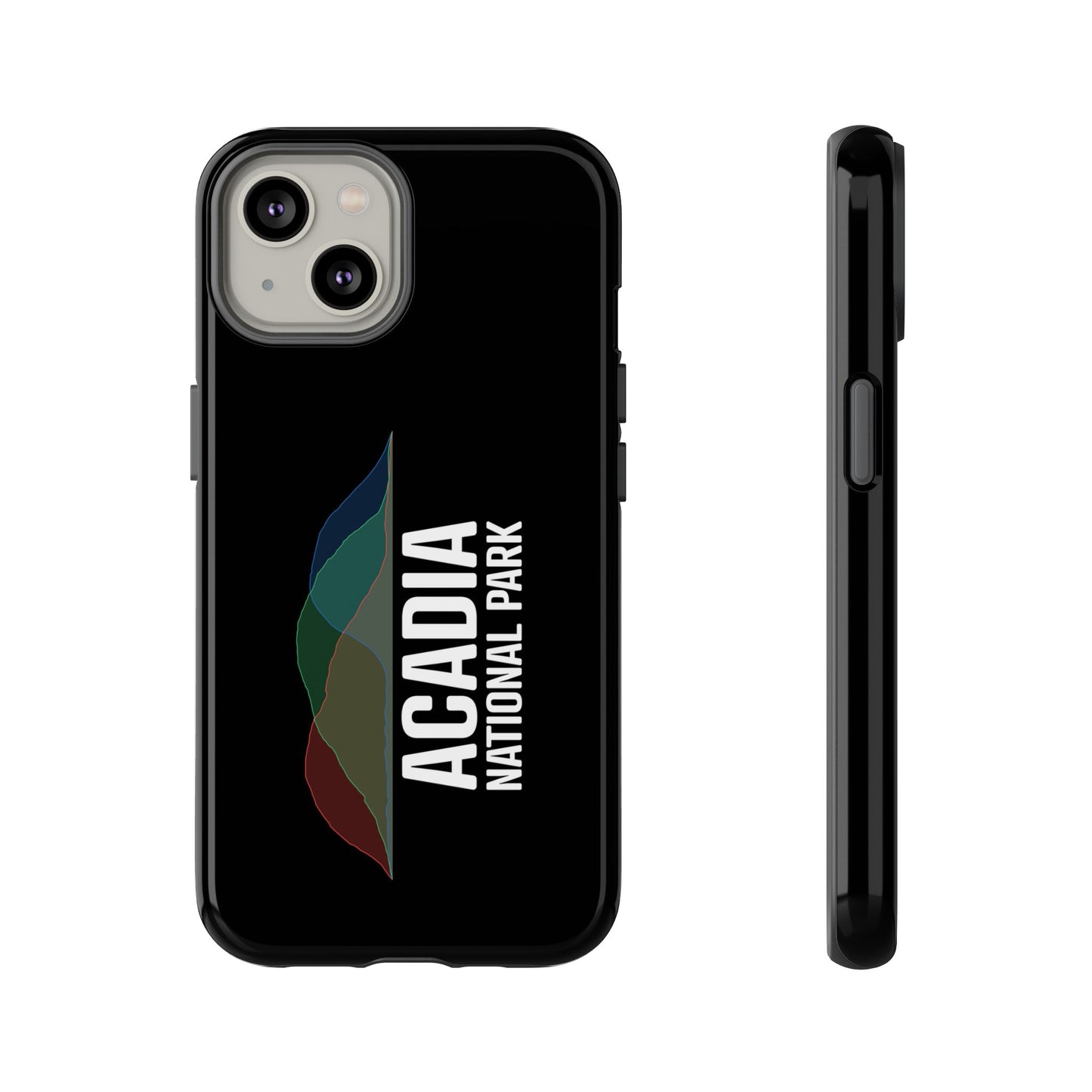Acadia National Park Phone Case - Histogram Design