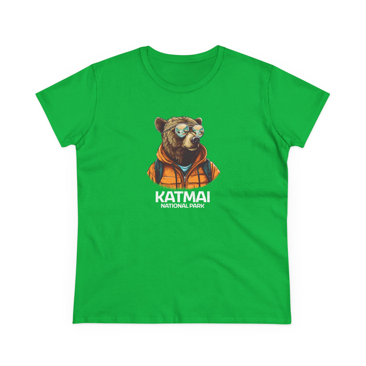 Katmai National Park Women's T-Shirt - Cool Grizzly Bear