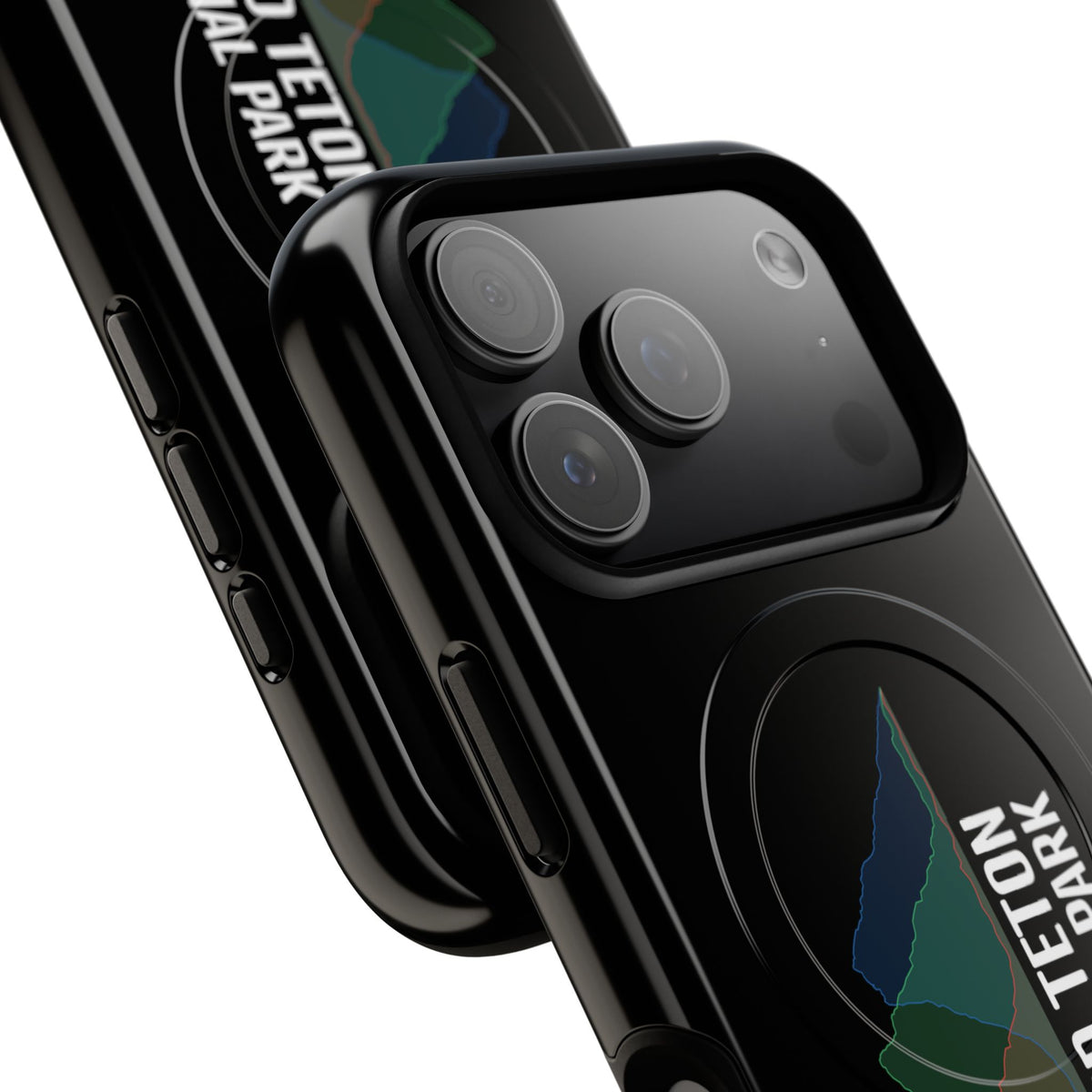 Grand Teton National Park iPhone Case with MagSafe - Histogram Design