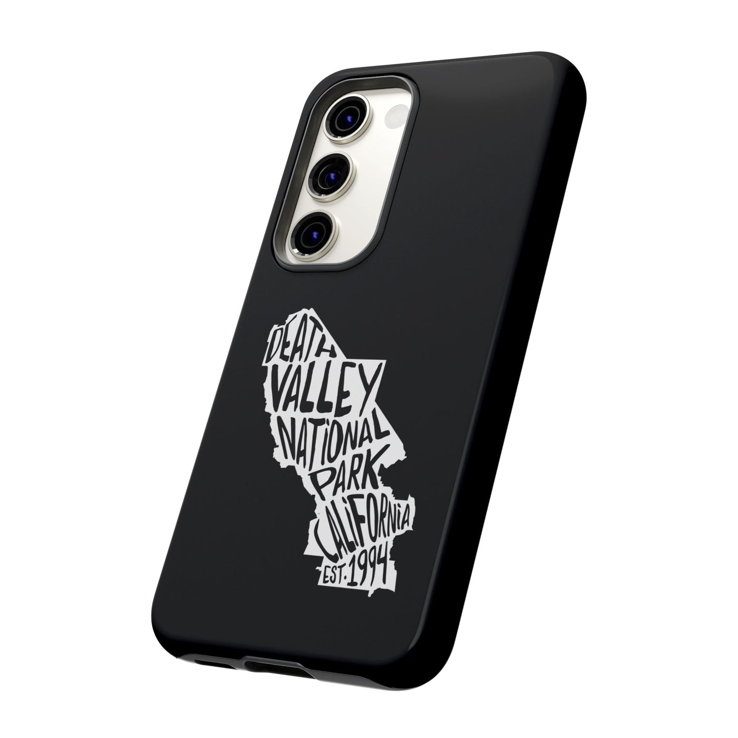 Death Valley National Park Phone Case - Map Design