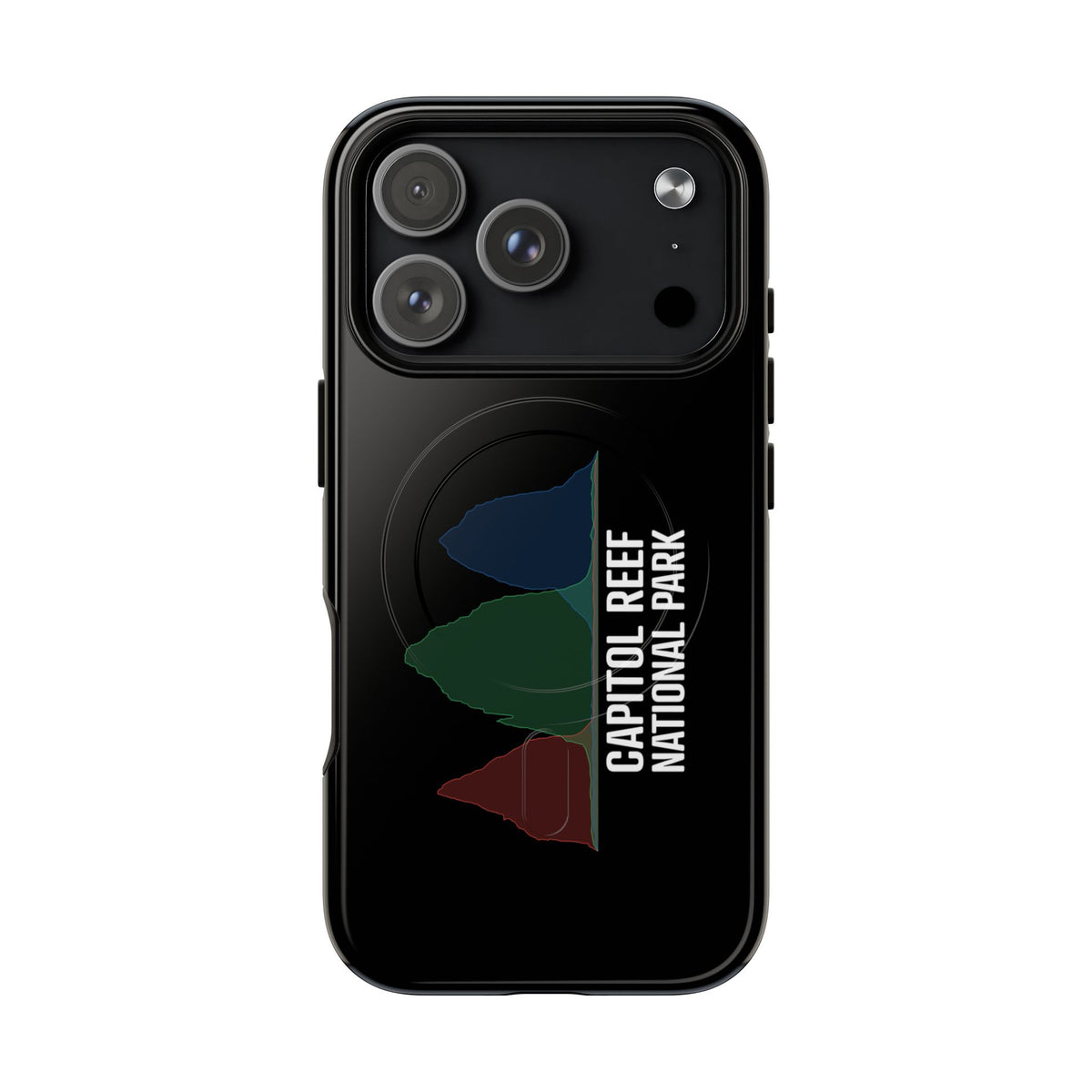 Capitol Reef National Park iPhone Case with MagSafe - Histogram Design