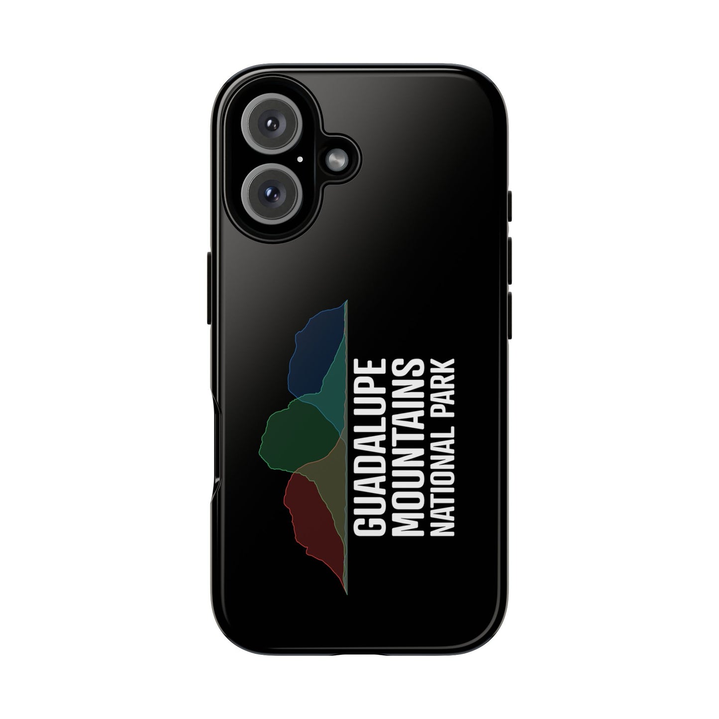 Guadalupe Mountains National Park Phone Case - Histogram Design