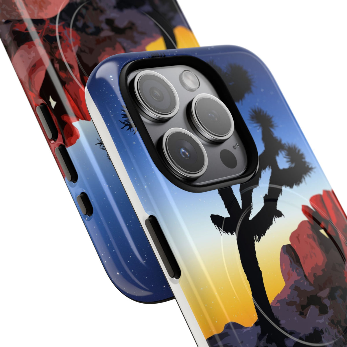 Joshua Tree National Park iPhone Case with MagSafe - Night