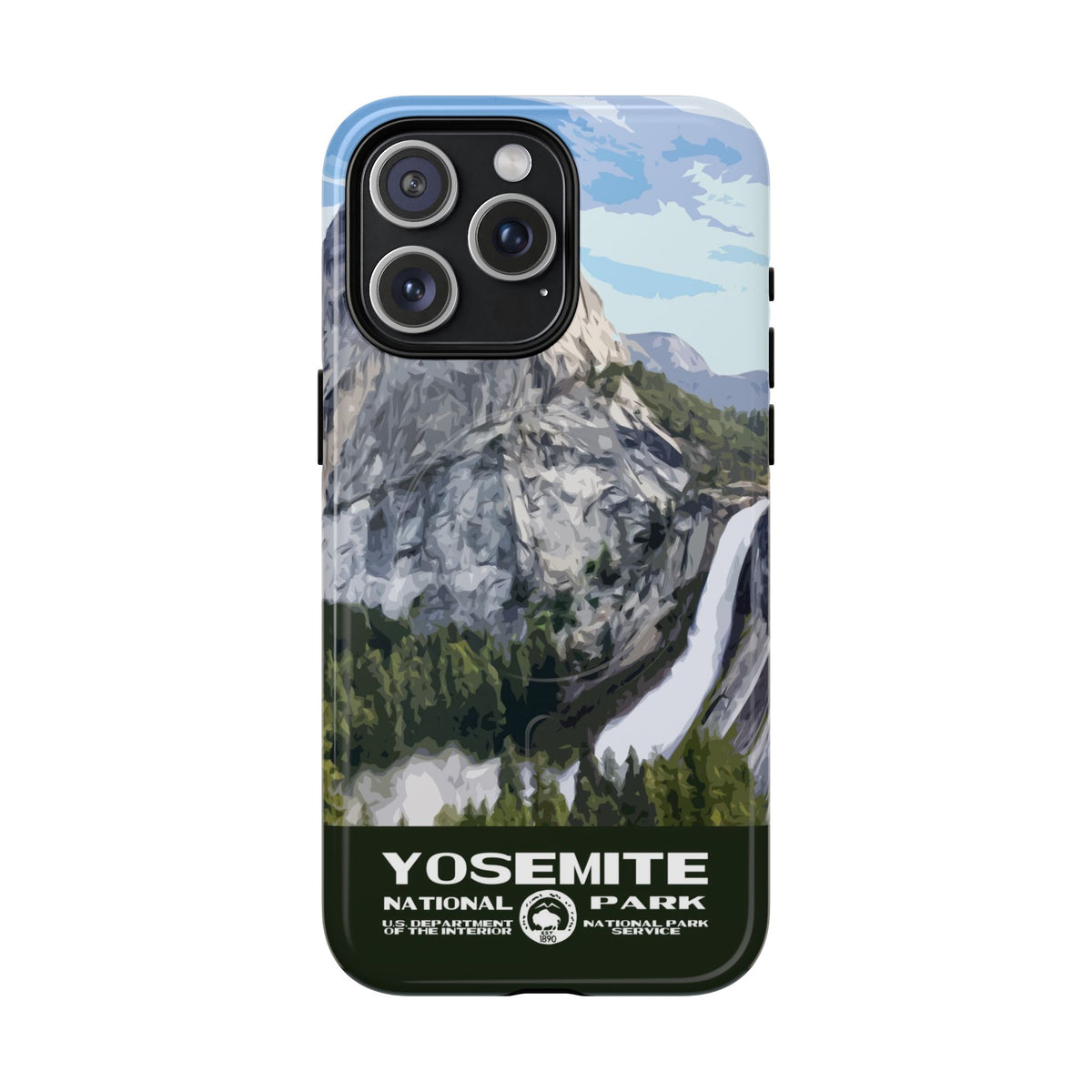 Yosemite National Park iPhone Case with MagSafe - Nevada Fall