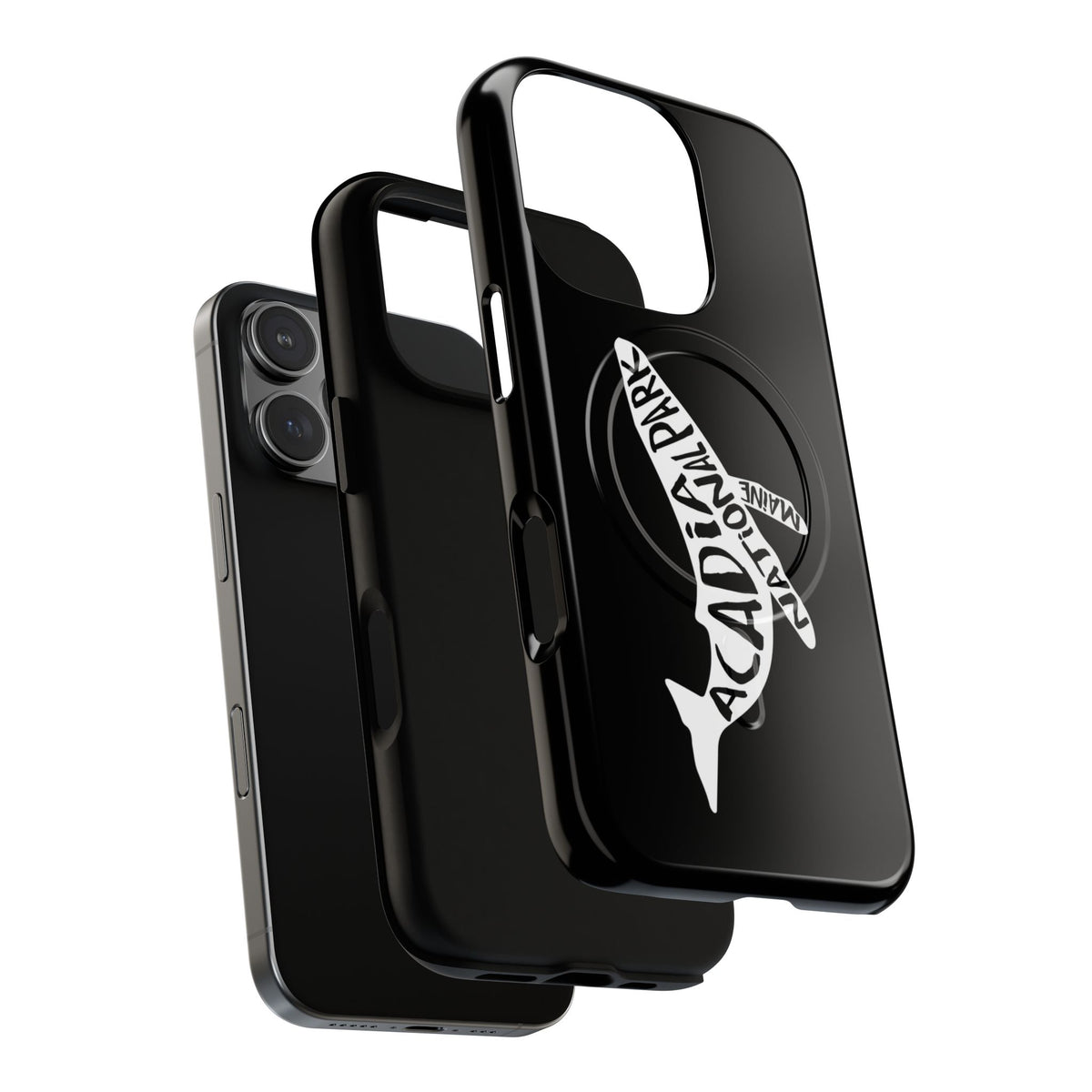 Acadia National Park iPhone Case with MagSafe - Humpback Whale Design