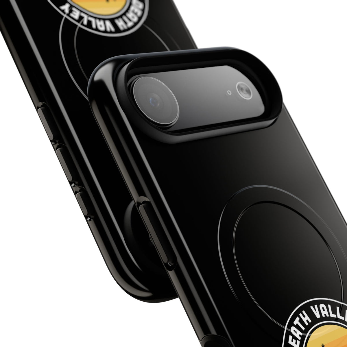 Death Valley National Park iPhone Case with MagSafe - Round Emblem Design