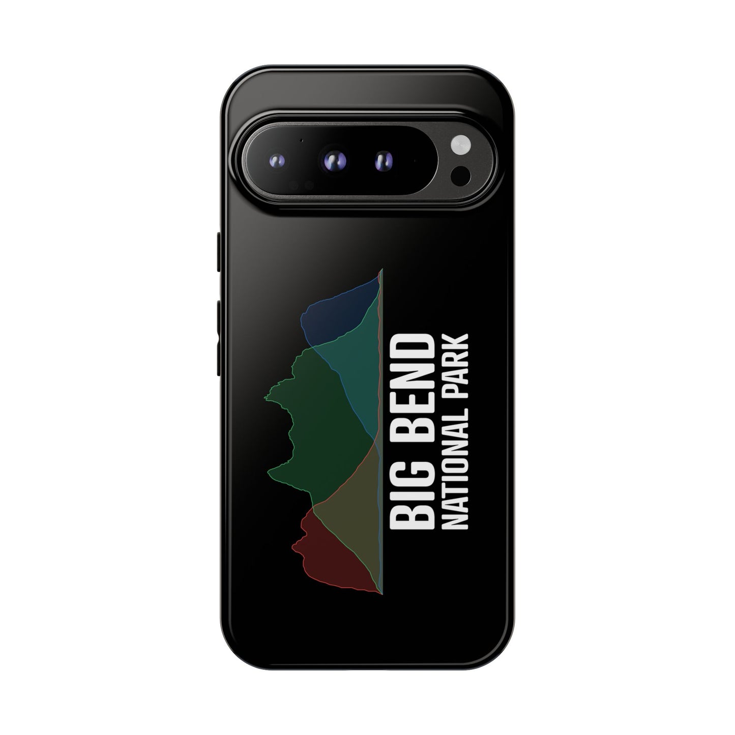 Big Bend National Park Phone Case - Histogram Design