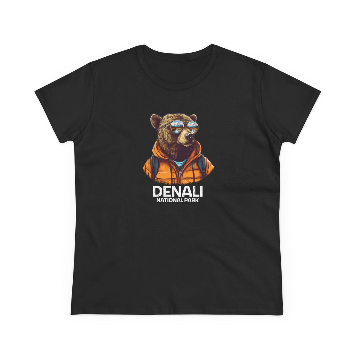 Denali National Park Women's T-Shirt - Cool Grizzly Bear