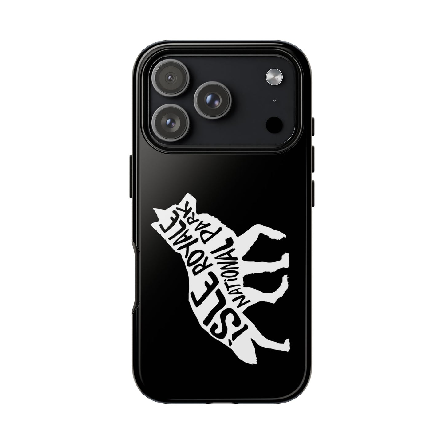 Isle Royale National Park Phone Case - Wolf Design