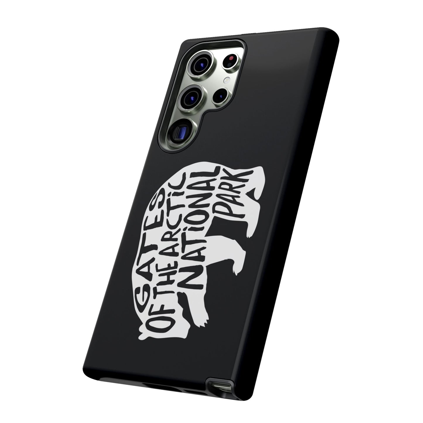 Gates of the Arctic National Park Phone Case - Grizzly Bear Design