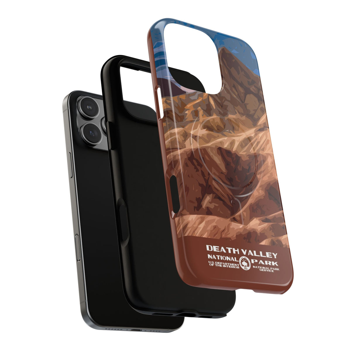 Death Valley National Park iPhone Case with MagSafe - Zabriskie Point