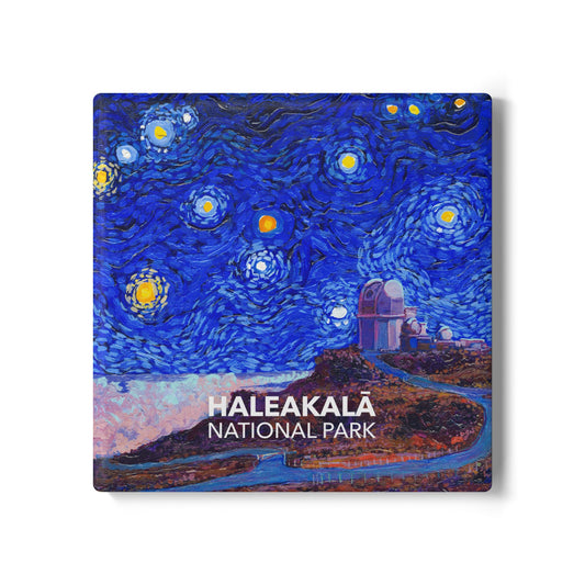 Haleakala Bay National Park Telescope Coaster - The Starry Night