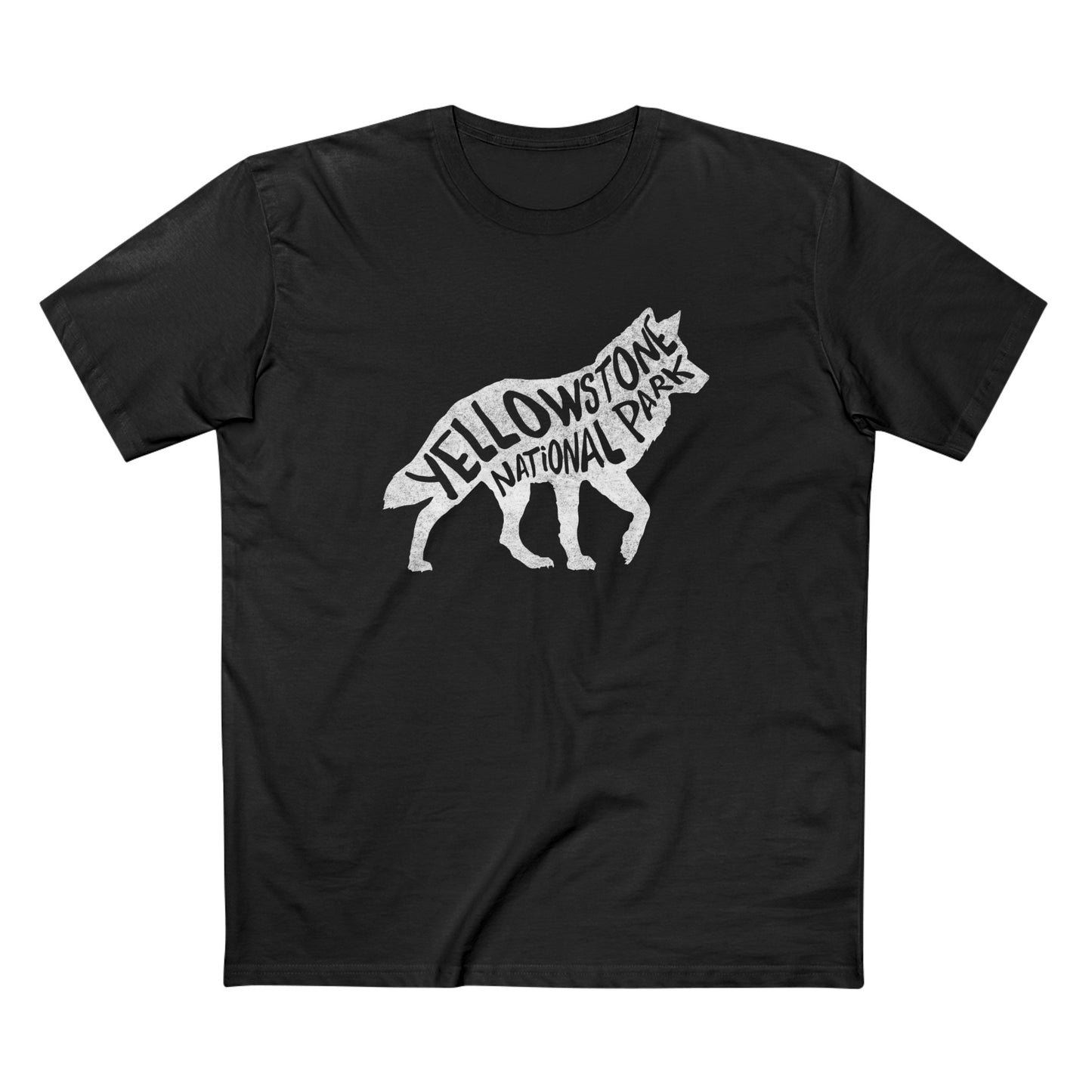 Yellowstone National Park T-Shirt - Gray Wolf