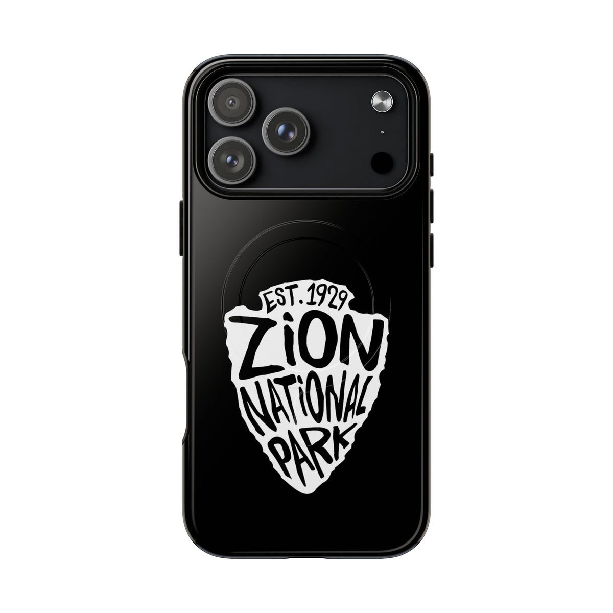 Zion National Park iPhone Case with MagSafe - Arrowhead Design