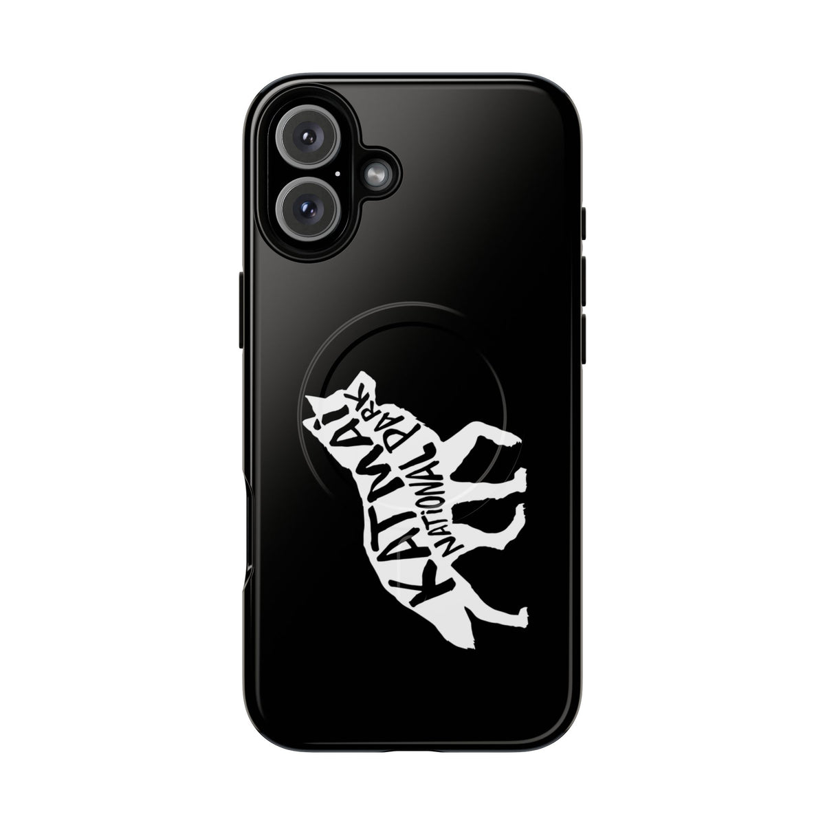 Katmai National Park iPhone Case with MagSafe - Wolf Design
