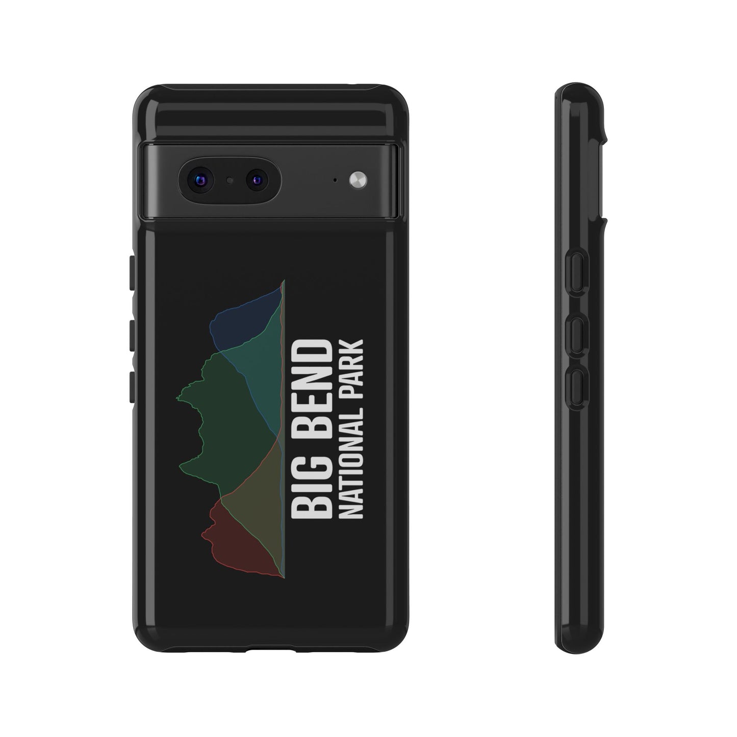 Big Bend National Park Phone Case - Histogram Design