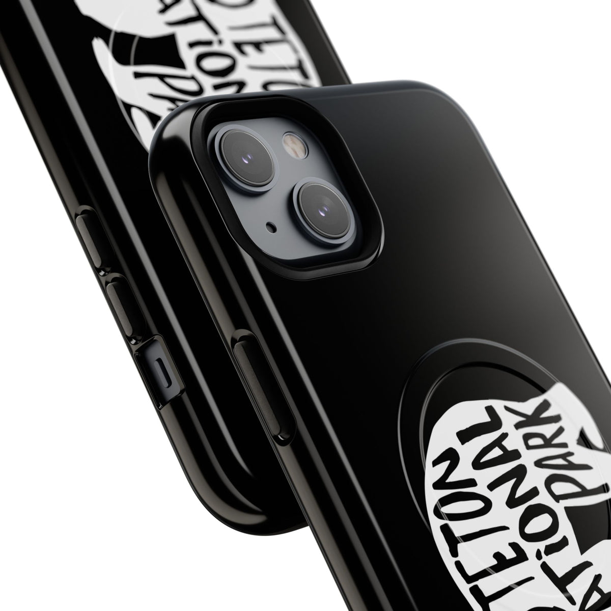 Grand Teton National Park iPhone Case with MagSafe - Grizzly Bear Design