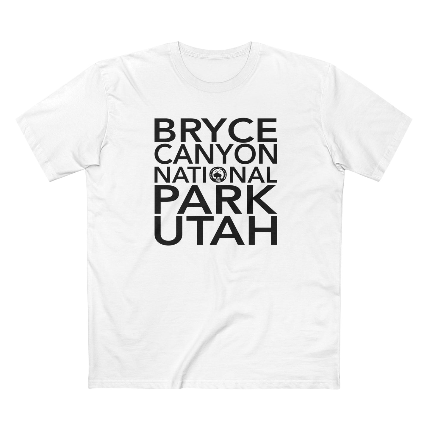 Bryce Canyon National Park T-Shirt Block Text