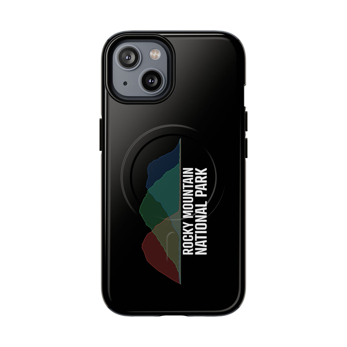Rocky Mountain National Park iPhone Case with MagSafe - Histogram Design