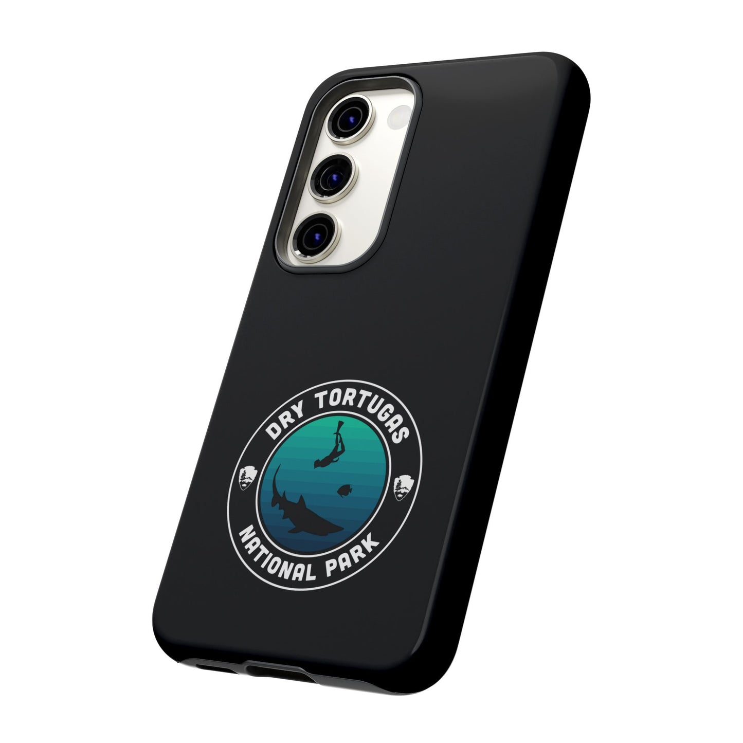 Dry Tortugas National Park Phone Case - Round Emblem Design