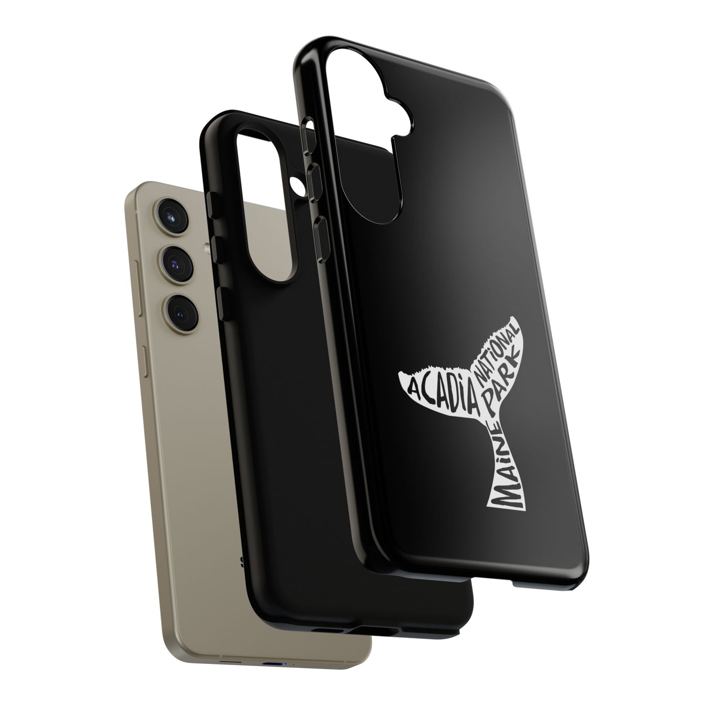 Acadia National Park Phone Case - Humpback Whale Tail Design